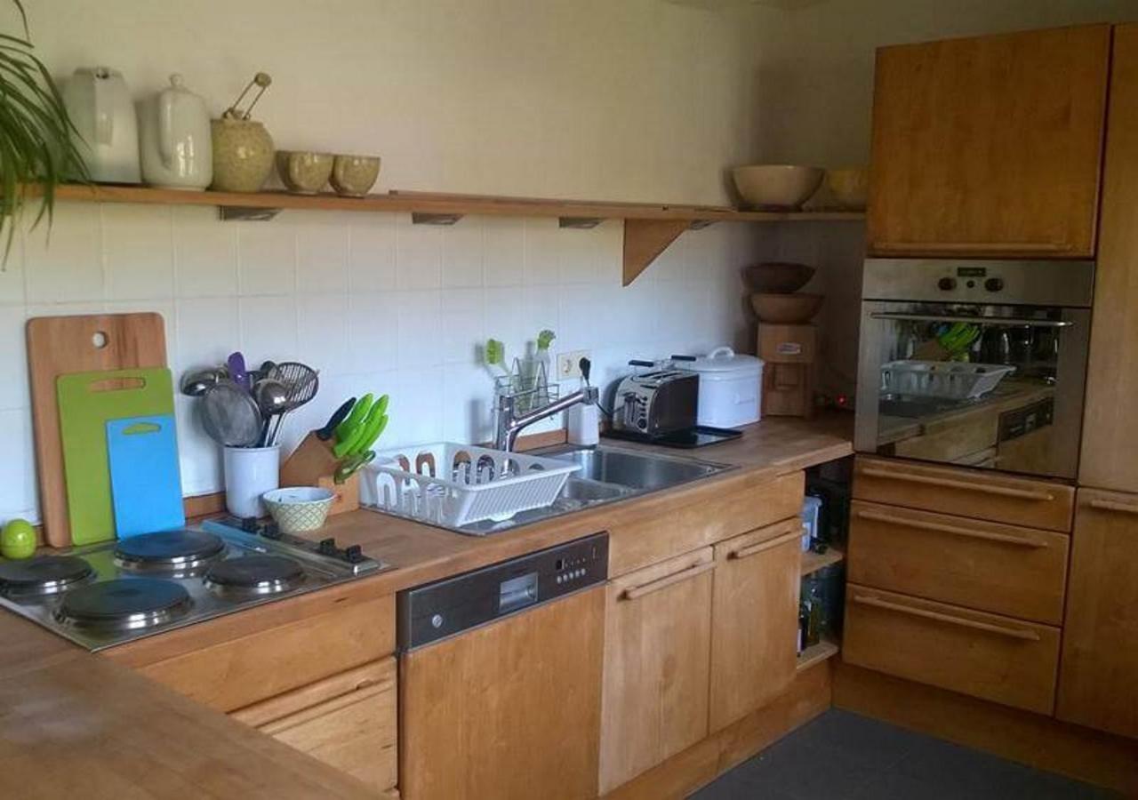 Aeltestes Haus In Quentel - Ferienwohnung 1 Mit Kleinem Garten Lichtenau Kültér fotó